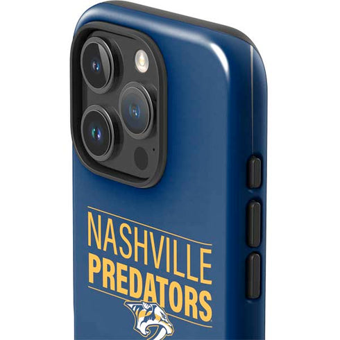 NHL Nashville Predators Lineup iPhone 16 Pro Impact Case